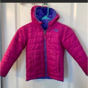 The North Face fleece lined reversible jacket